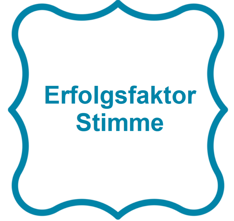 Erfolgsfaktor Stimme